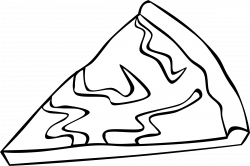Pizza Line Drawing at GetDrawings.com | Free for personal use Pizza ...