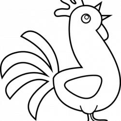 Rooster Clipart Black And White apple clipart hatenylo.com