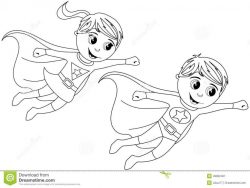 Free Coloring Pages Of Superhero Outline Superhero Clipart ...