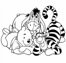 Top Cute Winnie the Pooh Coloring Pages - Womanmate.com