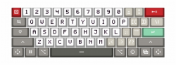 Choose Your Keycap Colors Pixelated Keyboard - Clip Art Library
