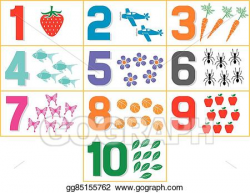Vector Stock - Learning colors for kids. Clipart ...
