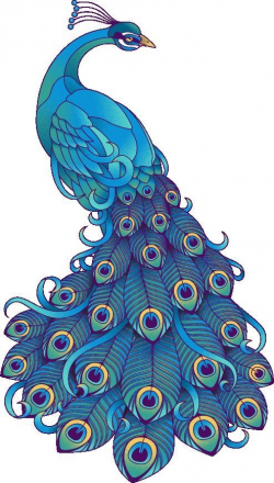 CLIP ART GALORE ~ Peacock | KERALA MURAL PAINTINGS in 2019 ...