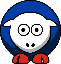Sheep Toronto Blue Jays Colors Clip Art at Clker.com - vector clip ...