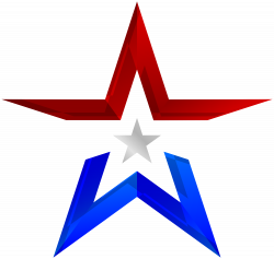 USA Colors Star Transparent PNG Clip Art Image | Gallery ...