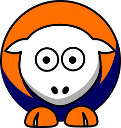 Sheep Bucknell Bison - Team Colors - College Football Clip Art at ...