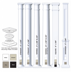 Structural Vinyl Columns - Superior Plastic Products