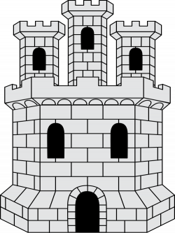 OnlineLabels Clip Art - Castle 5