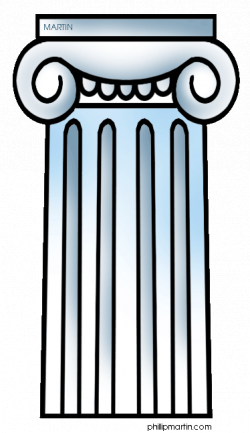 Greek pillars clip art clipart images gallery for free ...