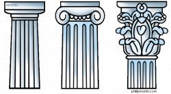 Ionic Columns Clipart - Clipart Kid | art projects | Ancient ...