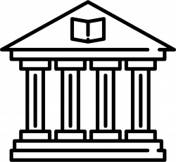 Old Library Building Svg Png Icon Free Download (#66488 ...