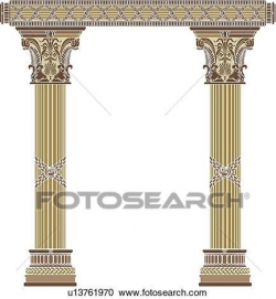 column clipart pillar design | LOGO in 2019 | Pillar design ...