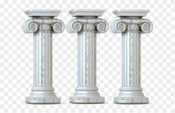 Columns Clipart Three Pillar - Three Pillars, HD Png ...