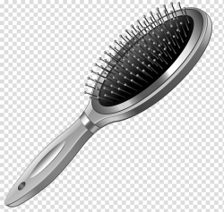 Gray hair brush, Hairbrush Comb Hair coloring , Silver ...