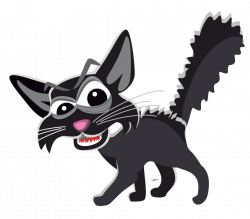 Free Black Cat Clipart, 1 page of free to use images