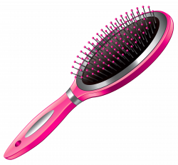 Pink Hairbrush PNG Clipart Picture | Gallery Yopriceville - High ...