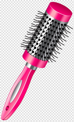 Pink and black hairbrush , Comb Hairbrush , Hairbrush ...