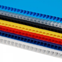 4mm Corrugated plastic sheets: 18 X 24 :10 Pack 100% Virgin Neon Red ...