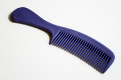 Purple Plastic Comb with Handle Picture | Free Photograph ...
