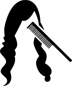 Comb And Long Hair Svg Png Icon Free Download (#11387 ...