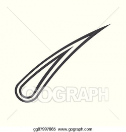 Vector Art - Comet. Clipart Drawing gg87997865 - GoGraph