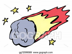 Stock Illustration - Doodle comets. Clipart Drawing ...