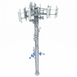 Communication Tower PNG Transparent Image | PNG Mart
