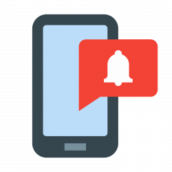 Push Notifications Icon - free download, PNG and vector