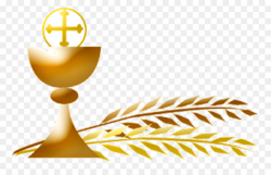 Gold Background clipart - Eucharist, transparent clip art