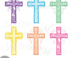 Pink Communion Cross Clip Art | Clipart Panda - Free Clipart ...