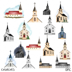 Church Clipart, Christian Clipart,Original , First Communion ...