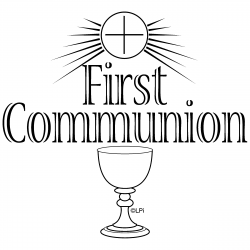 95+ First Holy Communion Clip Art | ClipartLook