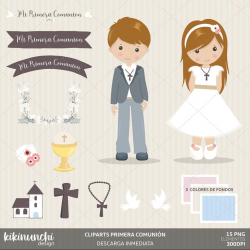 First communion clipart. Communion characters, graphics. First communion  graphics, religious illustrations.