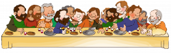 28+ Collection of Jesus Last Supper Clipart | High quality, free ...