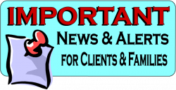 News & Alerts for Clients/Families | San Gabriel Pomona Regional Center
