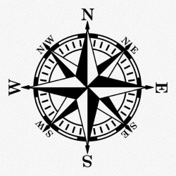 Compass Rose SVG files - Compass vector and clipart files ...
