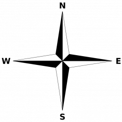 Compass rose North Cardinal direction Map - Simple Compass Rose 768 ...