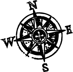 Compass rose graphic - from free pirates clip art | Tattoo ...