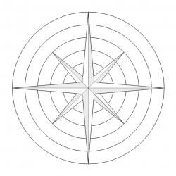 Compass Line Drawing at GetDrawings.com | Free for personal use ...