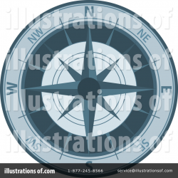 Compass Clipart #229529 - Illustration by Qiun