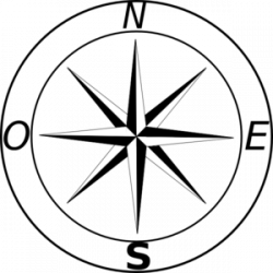 North Star Compass Clip Art at Clker.com - vector clip art ...