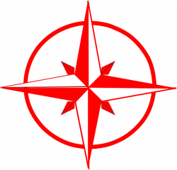 Red Compass Clip Art at Clker.com - vector clip art online, royalty ...