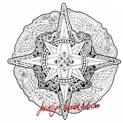 Windrose by Feivelyn on DeviantArt | compass rose | Pinterest | Mix ...