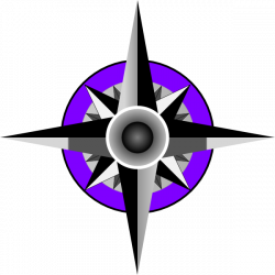 Compass Blue Rose SVG Clip arts download - Download Clip Art, PNG ...