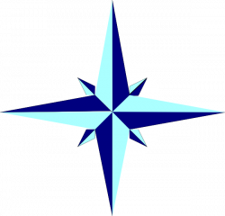 Compass Rose Star Clip Art at Clker.com - vector clip art online ...