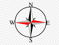 South Clipart Compass Clipart - East West North South Logo ...