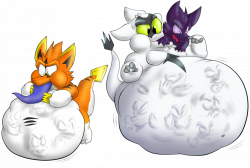Collab- Tig vs Blanco - Vore competition by B12A on DeviantArt