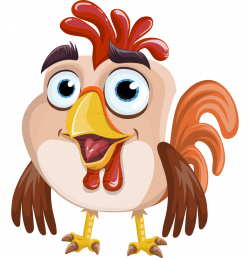 A perky #rooster #vector #cartoon who is such a versatile #bird ...