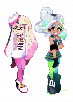 Callie-Pearl and Marie-Marina fusions | Pinterest | Nintendo and ...