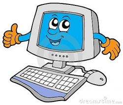 Happy Computer User | Clipart Panda - Free Clipart Images